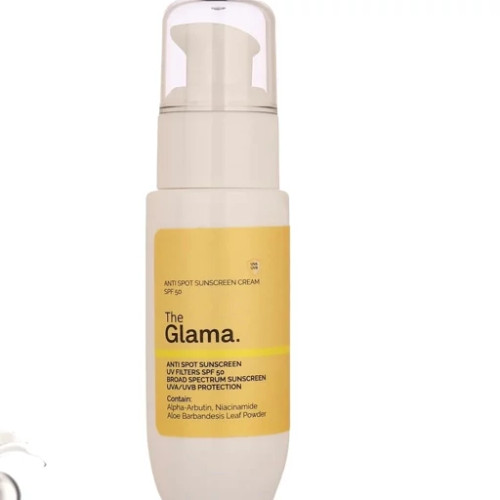 کرم ضد آفتاب گلاما مدل Anti-Spot و SPF۵۰ حجم ۵۰ میلی لیتر