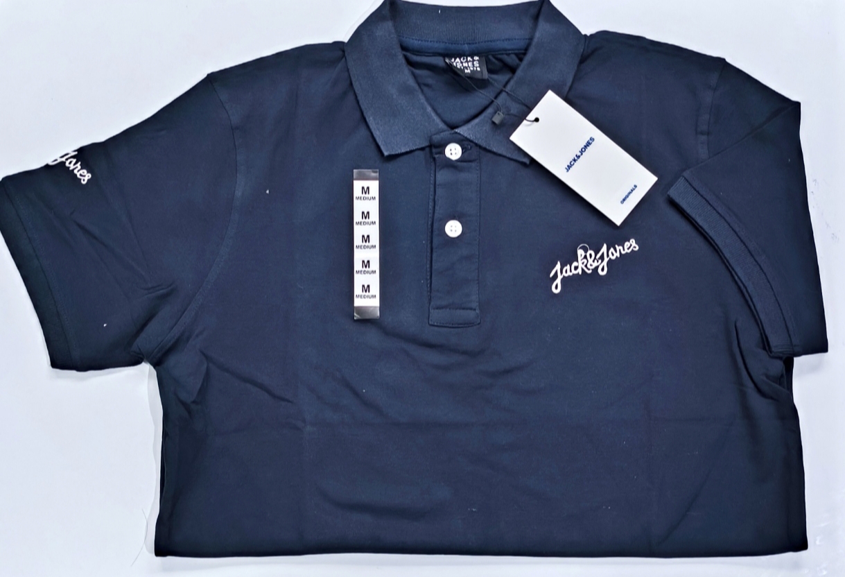 تیشرت مردانه یقه دار JACK&JONES بنگلادش اصلی