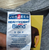 تیشرت یقه گرد زنانه سایزSMALL برند JERZEES ساخت السالوادر