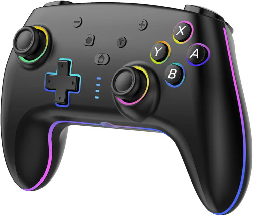 دسته بازی Switch Pro با نورپردازی 7 رنگ RGB مدلSZ-935B