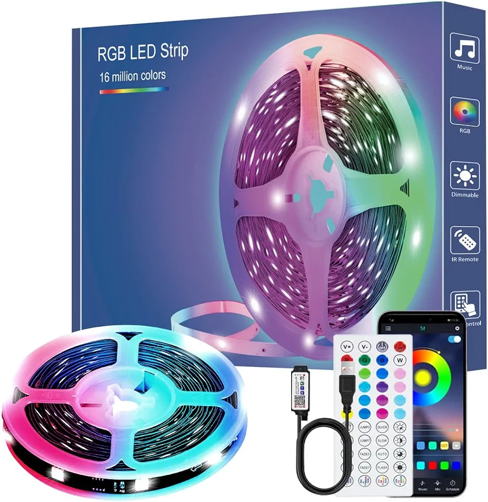 ریسه2متری  TK99SW  RGBبا کنترل از راه دور هوشمند