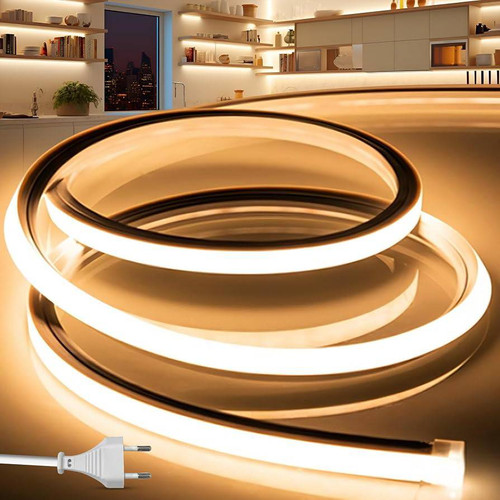 نئون LED زرد رنگ ۳ متری