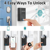 جعبه قفل هوشمندبرندeSmartLock، جعبه قفل کلیدی قابلیت باز کردن با برنامه کد، اثر انگشت ، بلوتوث