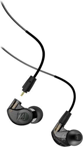 هدفون مانیتورینگ داخل گوشی برند MEE audio مدل M6 PRO برای نوازندگان، مدل نسل دوم با صدای بهبود یافته، قلابهای سیم حافظهدار و کابلهای قابل تعویض، هدفون حرفهای با