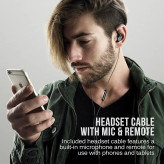 هدفون مانیتورینگ داخل گوشی برند MEE audio مدل M6 PRO برای نوازندگان، مدل نسل دوم با صدای بهبود یافته، قلابهای سیم حافظهدار و کابلهای قابل تعویض، هدفون حرفهای با