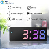ساعت رنگی LED با کابل USB #GH0725