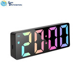 ساعت رنگی LED با کابل USB #GH0725