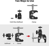 پایه نگهدارنده کلیپسی Small Rig مدل ۱۱۲۴ با پیچ ¼ اینچی