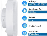 لامپ LED برند ledscom مدل GX53 ؛ ۱۱وات و ۱۰۳۸ لومن