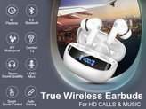 ایرپاد بلوتوثی Nerunsa مدل D60 pro رنگ سفید( بسیار باکیفیت)