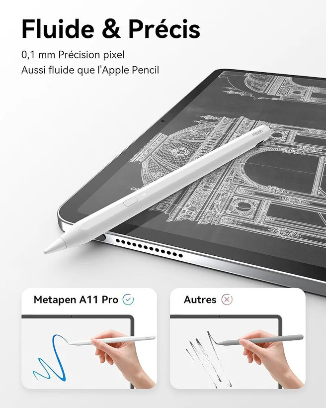 قلم استایلوس متاپن A11 برای اپل آیپد 2018-2026