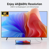 کابلacer ایسر USB C به پورت نمایشگر 4K@60Hz 2K@165Hz