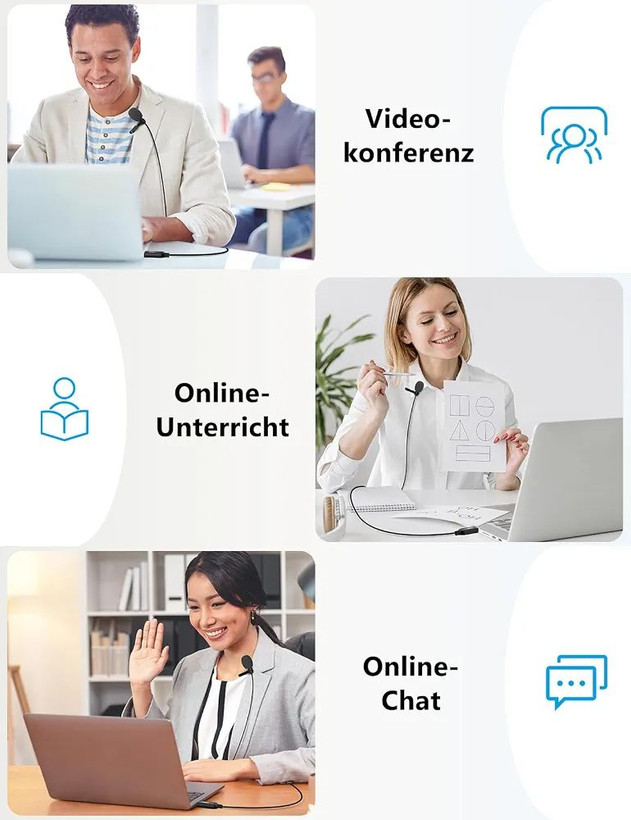 میکروفون یو اس بی کامپیوترMillSO میلسو، میکروفون یقهای